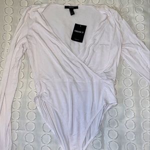 Surplise low plunge bodysuit